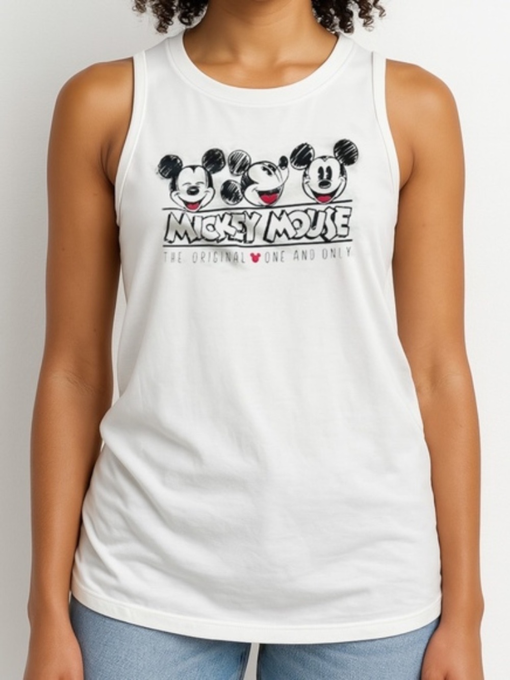 Mickey Mouse "The Original One and Only" LG Women's Soft Casual Tank Top  DISNEY
